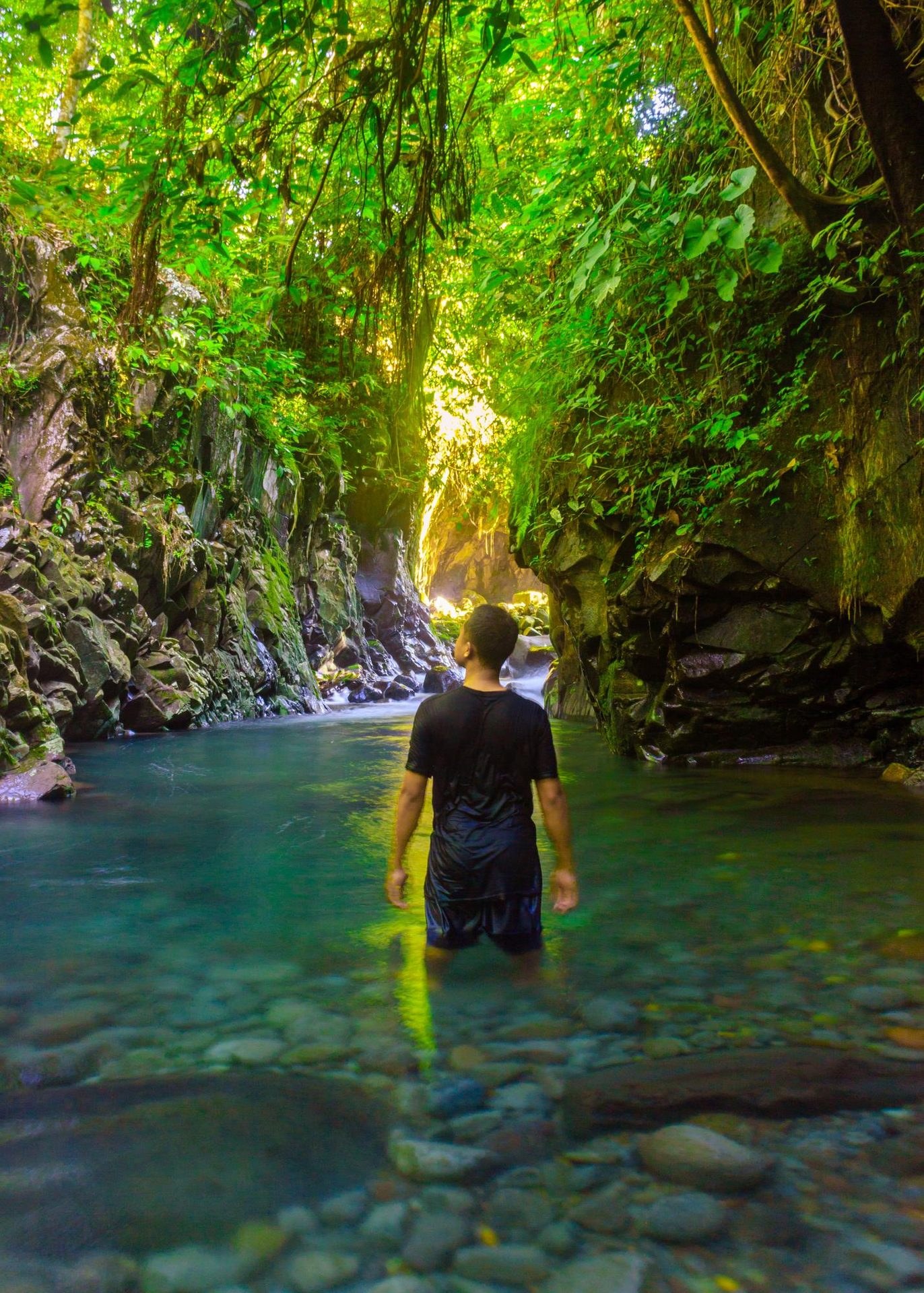 Floating bungalow on a rainforest lake in Khlong Sok, southern Thailand
